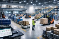 Effizienzgewinne für Prozesse im internen Transport mit der COSYS Intralogistik Plattform