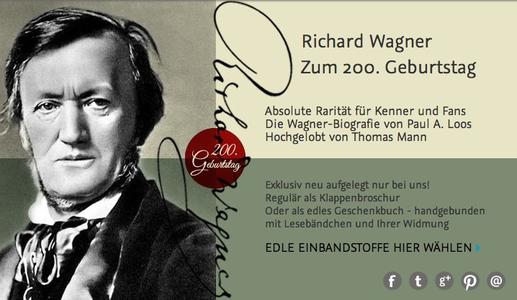 Richard Wagnerzum 200. Geburtstag