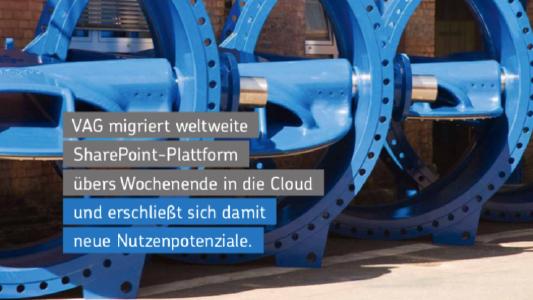 VAG Armaturen nutzt agilen Ansatz von Net at Work zur Migration von SharePoint 2013 in die Cloud
