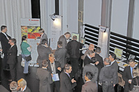 Stark frequentiert waren die Infopoints beim 7. Infotag für innovative Produktkommunikation und Dialogmarketing. 