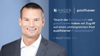 HAGER Executive Consulting Kooperiert mit gotoiTcareer, um dem IT-Fachkräftemangel entgegenzuwirken.