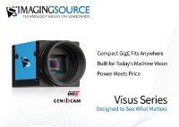 Visus Series: A modern and future-proof GigE camera platform that balances performance, efficiency, and cost.
