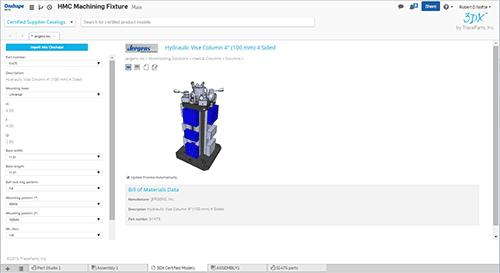 TraceParts integriert nahtlos Hunderte Millionen kostenlose Standardbauteile und von Anbietern zertifizierte 3D-Modelle in Onshape.