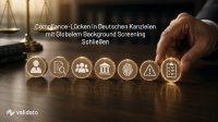 Compliance-Lücken in deutschen Kanzleien: Wie globales Background Screening schützt. Validato unterstützt Rechtsanwaltskanzleien in Deutschland mit Personalverifizierung und Human Risk Management in über 200 Ländern.