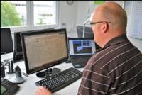 Thomas Hermanowski, Verantwortlicher für den Betrieb bei der Bearbeitung von Serviceanfragen