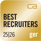 BEST RECRUITERS Gold-Siegel