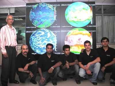 eyevis video wall at NAL Bangalore