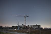 -	Der Baufortschritt ist unübersehbar: ein aktueller Blick auf die künftige WITTENSTEIN Innovationsfabrik (Bild: WITTENSTEIN AG)