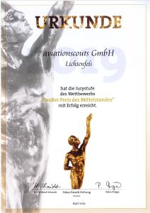 Aviationscouts GmbH shortlisted for coveted award
