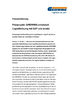 11-03-31 PM - GREIWING entwickelt Logistiklösung mit SAP und arvato.pdf