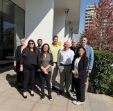 Bild 1. Das Team von Camino in Vancouver mit dem in Santiago de Chile ansässigen Management- und Finanzteam.