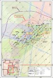 Figure 1: Location Map of Definition Diamond Drill Holes, Santa Barbara zone, Iska Iska. The yellow circles highlight the location of holes DSB-88 and DSB-89 referred to in this release Figure 1: Location Map of Definition Diamond Drill Holes, Santa Barbara zone, Iska Iska. The yellow circles highlight the location of holes DSB-88 and DSB-89 referred to in this release