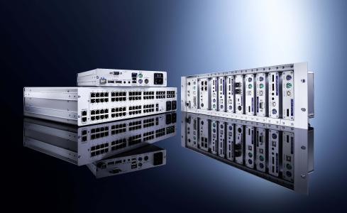 ControlCenter-Compact KVM Matrixswitch und eine Vielzahl an Rechner- und Arbeitsplatzmodulen