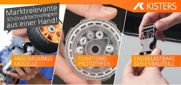 Zum Produktportfolio der KISTERS AG gehören die meisten marktrelevanten 3D-Drucker-Technologien. Dies ermöglicht es uns zusammen mit Ihnen, das auf Ihre Anforderung passende Druckverfahren auszuwählen. Nutzen Sie unsere Fachkompetenz, bereits in einem ersten Telefonat können wir Ihnen einen Überblick über die im Markt verfügbaren Schichtbautechnologien geben.