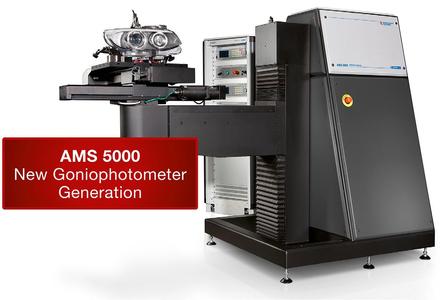 AMS 5000 Goniophotometer with new servo drives
