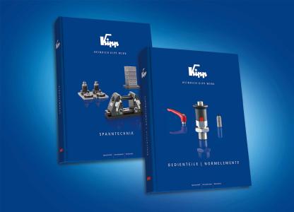 Die neuen KIPP Kataloge zu den Bereichen „SPANNTECHNIK“ und „BEDIENTEILE | NORMELEMENTE“ verzeichnen insgesamt 55.000 Produkte