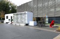 OPV-Fassadengarten an technisch-innovativem "Tiny House" angebracht