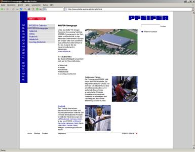 Pfeifer Startseite