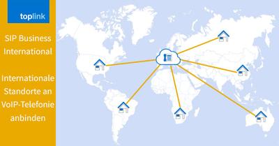 SIP Business International bindet internationale Standorte an Ihre VoIP-Telefonie an: Datenschutz erhöhen, die Kompatibilität verbessern und Kosten sparen!