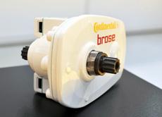 Mutual market launch: the mid-drive motor for Continental's drive system for pedelecs was developed by the automotive supplier Brose, and optimized for the new Continental system