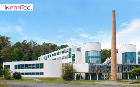 New extension with clean rooms for production and research as well as office space