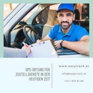 Einsatz von GPS-Geräten der Firma Easytrack ermöglicht besseres Service für Zustelldienste