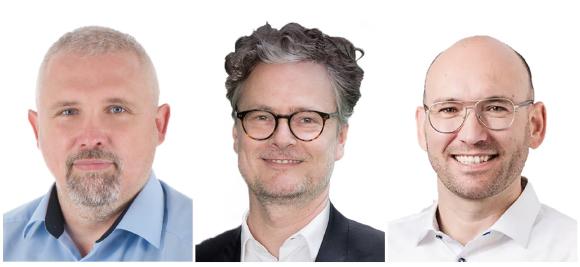 Henry Georges (LKA Hamburg), Michael Gröber (D-TRUST) und Stefan Cink (Net at Work) sind die Referenten beim zweiten Webinar-Tag der Initiative Sicherer Bürgerdialog.