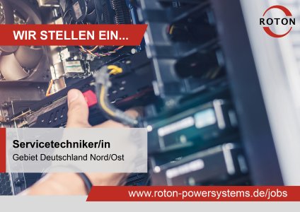 Stellenausschreibung Servicetechniker NORDOST