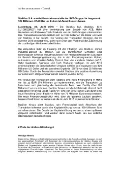 20160426 Stabilus ad hoc Mitteilung_Stabilus S.A. erwirbt Unternehmensanteile der SKF-Grupp.pdf