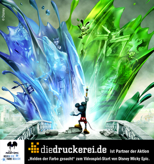 diedruckerei.de ist Partner der Aktion / Foto: © Disney