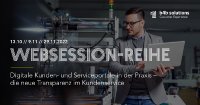 Websession Reihe Digitale Kunden- und Serviceportale