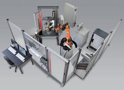 Roboter-Prüfsystem von Zwick für Zugversuche an Metallen gemäß ISO 6892-1 (2009)