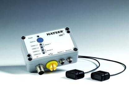 Der Mayser Ultraschall-Industriesensor USi