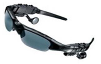 Sonnenbrille mit MP3-Player und FM-Radio