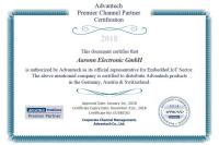 Wir sind offizieller Advantech Premier Channel Partner in der DACH-Region