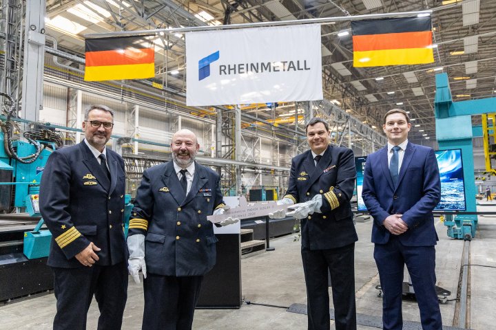 Rheinmetall Naval Systems startet Fertigung des letzten Flottendienstbootes vor Zeitplan