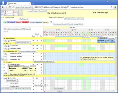 OLXAbsence v3.1 - Business / Office Suites & Tools Software