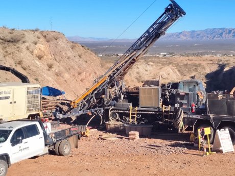 Aztec Minerals - Dueling Drill Rigs (RC+Core) in the Tombstone Silver+Gold District in Southeast.jpg