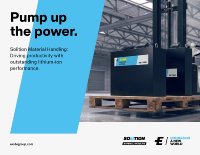 Exide Technologies erweitert sein Solition Material Handling Portfolio mit neuer 24-V-Lithium-Ionen-Batterie für Hubwagen