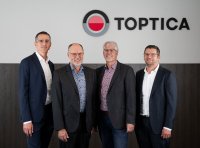 From left to right: Dr. Mathias Schindler (COO), Dr. Thomas Renner (CSO), Dr. Wilhelm Kaenders (Founder & CTO) and Fabian Uhl (CFO)