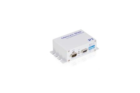 New, networkable single-axis controller for 2-phase stepper motors: Compact, inexpensive, and powerful. (Source: PI)