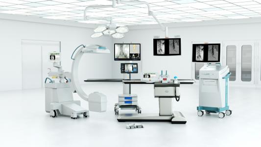 Complete mobile Hybrid Solution by Ziehm Imaging and Therenva