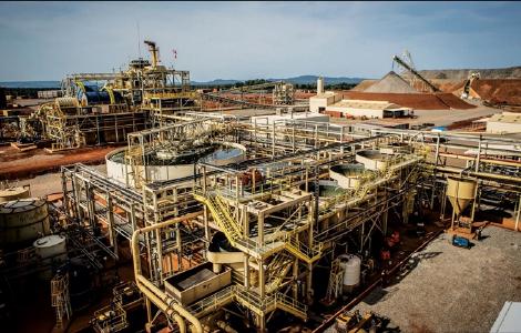 Die Fekola-Mine; Foto: B2Gold