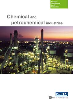 Brochure "Chemical and petrochemical industries"