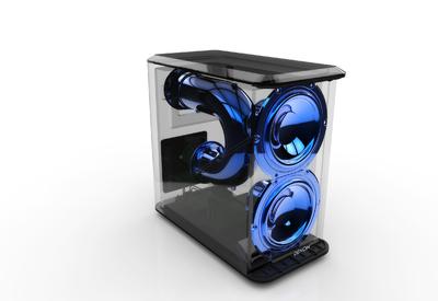 Denon DHT-S514 - Subwoofer Innenansicht