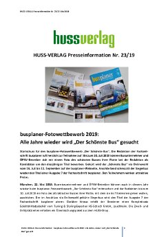 Presseinformation_23_HUSS_VERLAG_busplaner-Fotowettbewerb 2019 „Der Schönste Bus“ geht in die nä.pdf