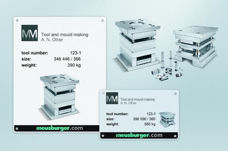 Custom-made labels by Meusburger (Photo: Meusburger)