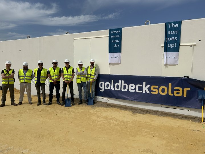 GOLDBECK SOLAR und ENCAVIS AG feiern Spatenstich für 30 MWp Solarpark La Florida HIVE in Dos Hermanas, Sevilla