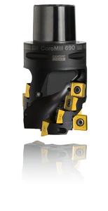 Der neue CoroMill® 690, hier mit Coromant Capto®-Schnittstelle