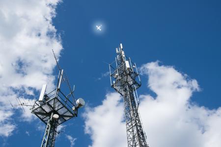 5G per Satellit | Illustration